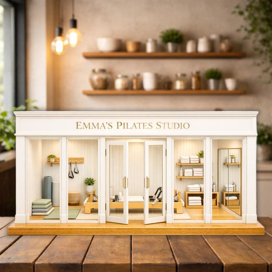 Custom Fitness Girl & Pilates Wooden Block, Workout Motivation Sign, Mothers Day Gift, Home Gym Decor, Personalized Gifts Pilates Lover